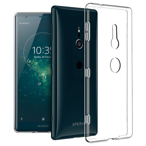 Flexi Slim Gel Case for Sony Xperia XZ2 - Clear (Gloss Grip)